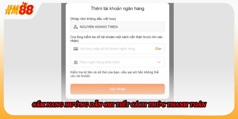 Cẩm nang hướng dẫn chi tiết cách thức thanh toán